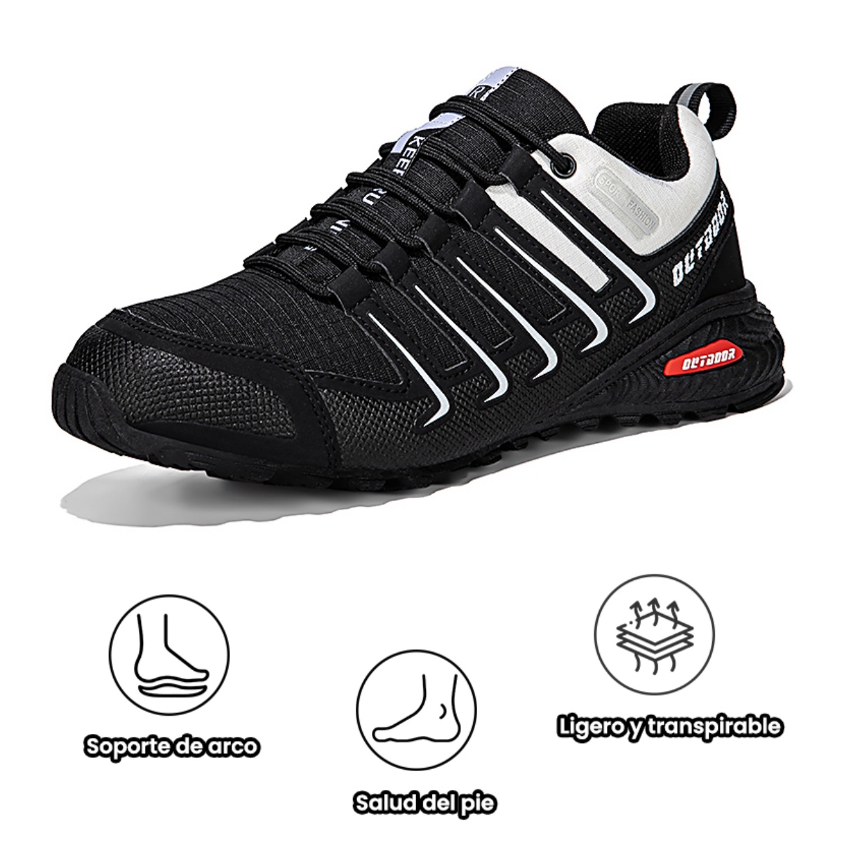 Zapatos ortopédicos de diseño ergonómico para dolores de espalda, articulaciones y pies - unisex