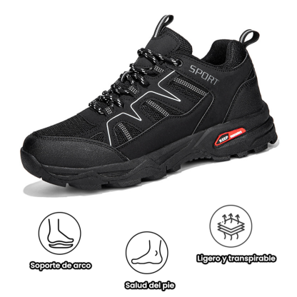 Zapatos ortopédicos diseñados ergonómicamente para dolores de espalda, articulaciones y pies (aptos para todos los hombres).