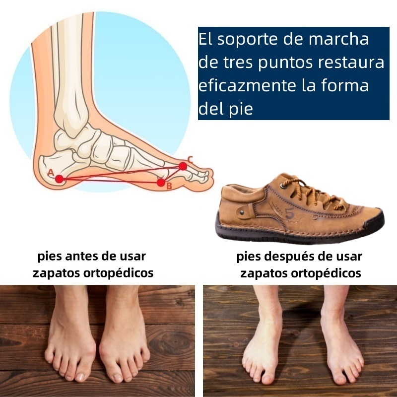 Calzado ortopédico médico Riccicall®: Diseñado ergonómicamente para aliviar el dolor de espalda, pies y articulaciones.