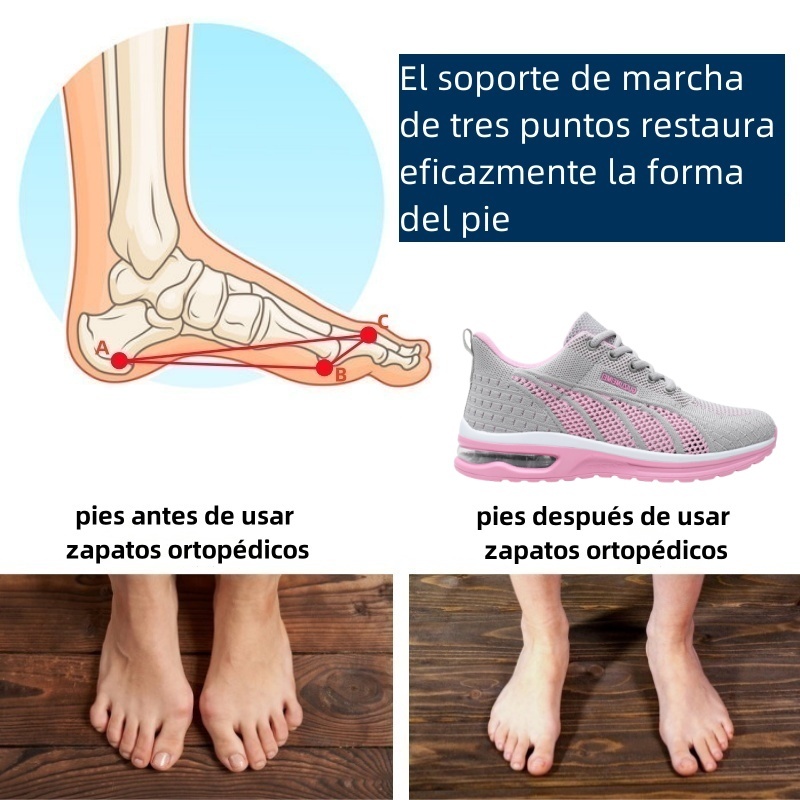 Calzado ortopédico médico Riccicall®: Diseñado ergonómicamente para aliviar el dolor de espalda, pies y articulaciones.