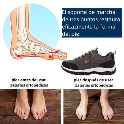 Zapatos ortopédicos Riccicall®: Diseño ergonómico para aliviar el dolor de espalda, pies y articulaciones. Adecuados tanto para hombres como para mujeres.