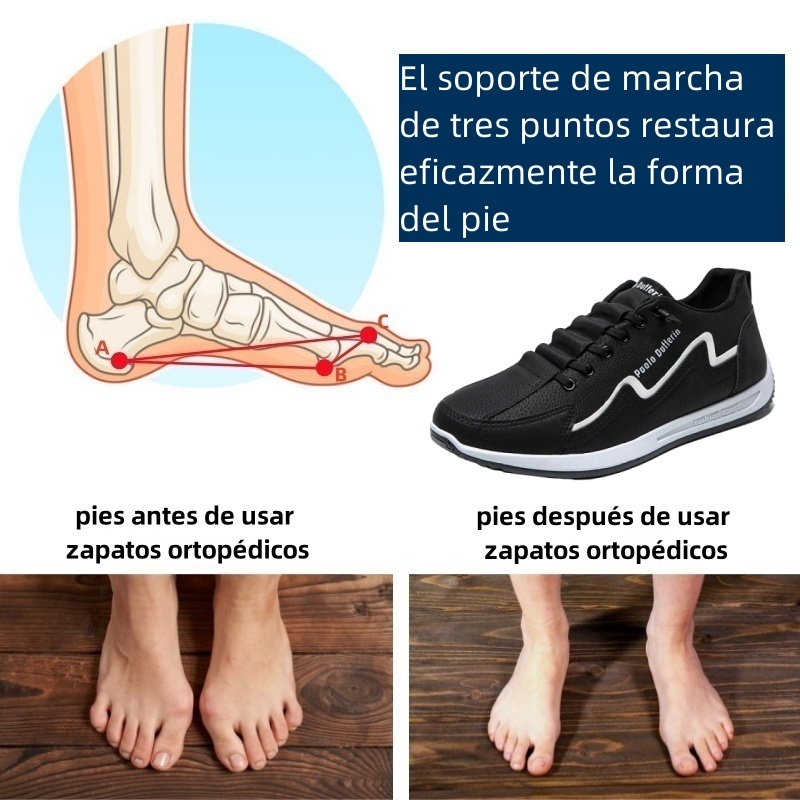 Riccicall® – Calzado ortopédico médico de diseño ergonómico que alivia el dolor de espalda, articulaciones y piernas.