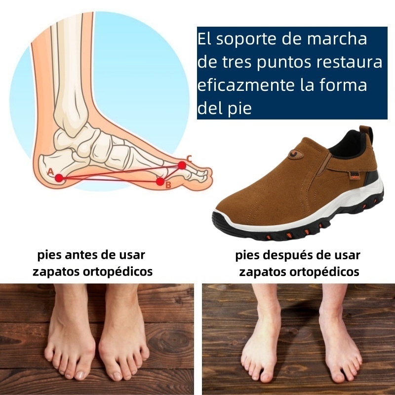 Riccicall® – Calzado ortopédico médico de diseño ergonómico que alivia el dolor de espalda, articulaciones y piernas.