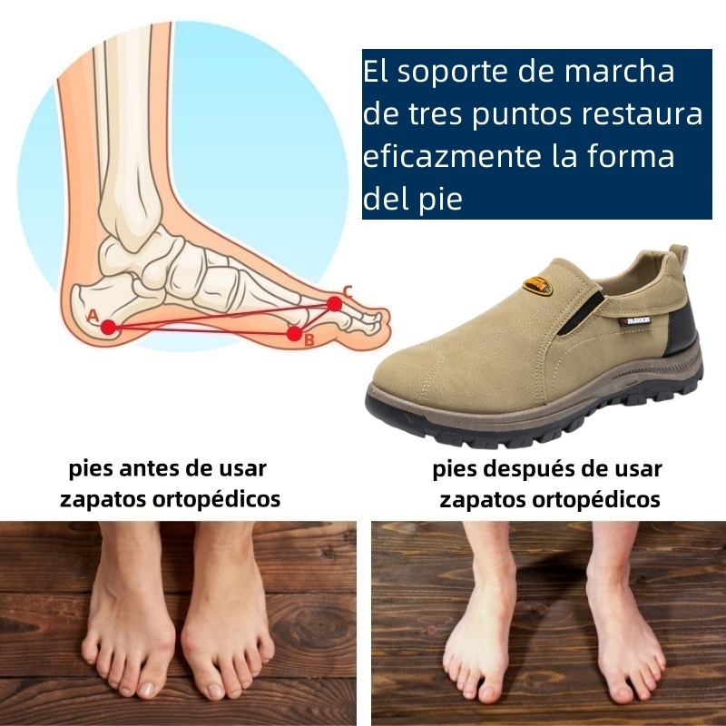 Riccicall® – Calzado ortopédico médico de diseño ergonómico que alivia el dolor de espalda, articulaciones y piernas.