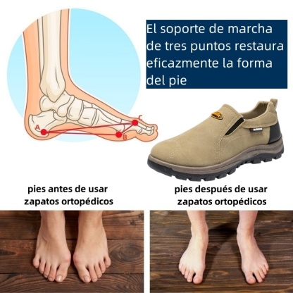Riccicall® – Calzado ortopédico médico de diseño ergonómico que alivia el dolor de espalda, articulaciones y piernas.