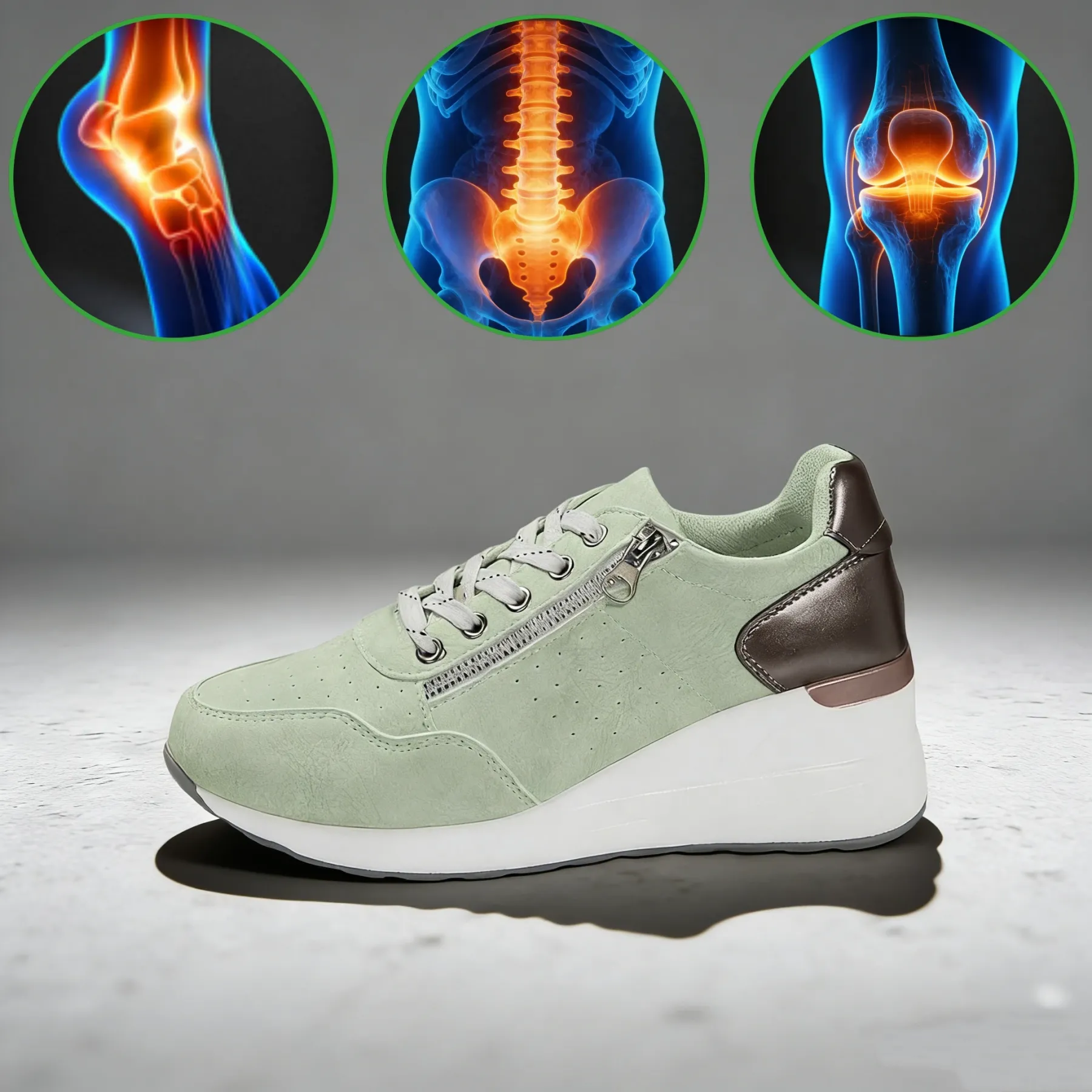 Riccicall® – Calzado ortopédico médico de diseño ergonómico que alivia el dolor de espalda, articulaciones y piernas.