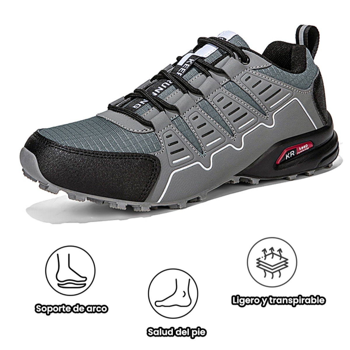 Zapatos ortopédicos de diseño ergonómico para dolores de espalda, articulaciones y pies - unisex