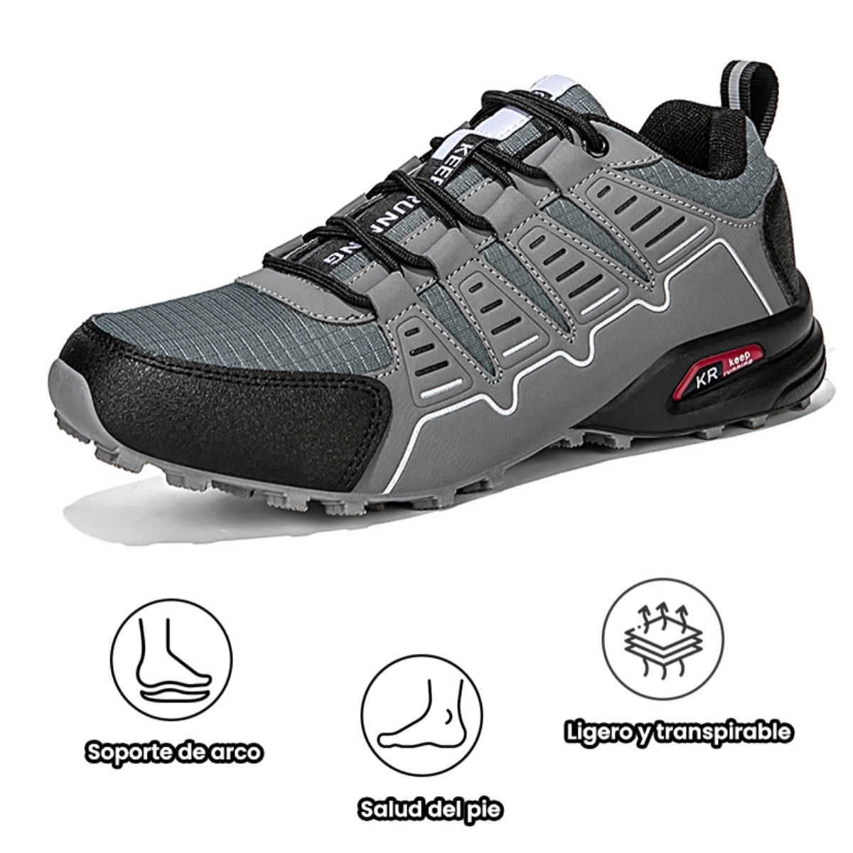 Zapatos ortopédicos de diseño ergonómico para dolores de espalda, articulaciones y pies - unisex