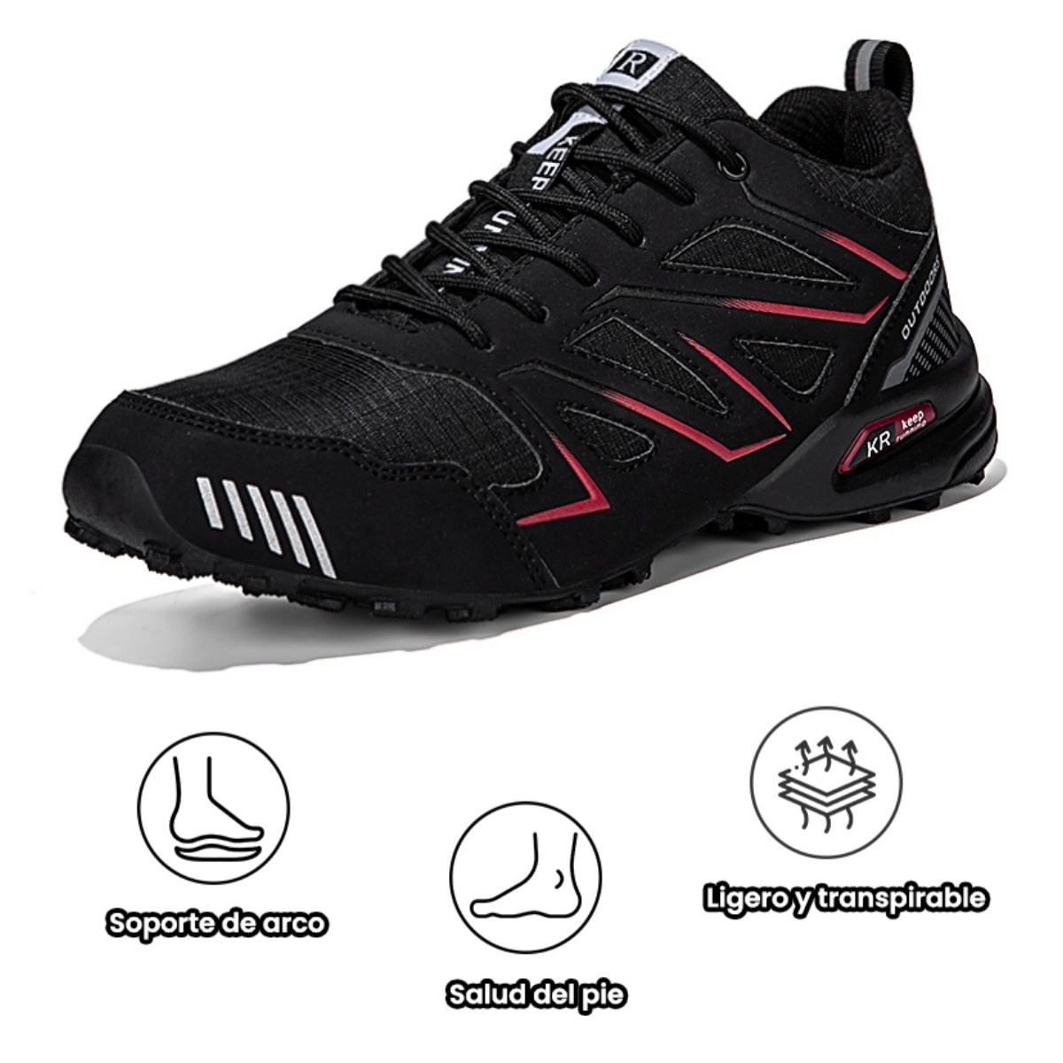 Zapatos ortopédicos de diseño ergonómico para dolores de espalda, articulaciones y pies - unisex