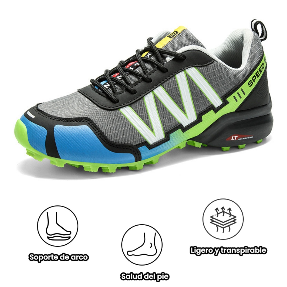 Zapatos ortopédicos diseñados ergonómicamente para dolores de espalda, articulaciones y pies (aptos para todos los hombres).