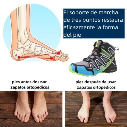 Zapatos ortopédicos de invierno unisex: diseñados ergonómicamente para aliviar el dolor de espalda, articulaciones y pies.