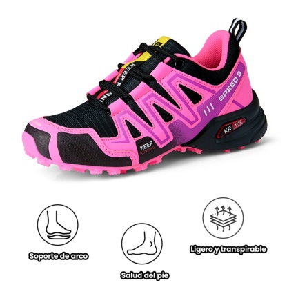 Zapatos ortopédicos diseñados ergonómicamente para dolores de espalda, articulaciones y pies: adecuados para todas las mujeres.