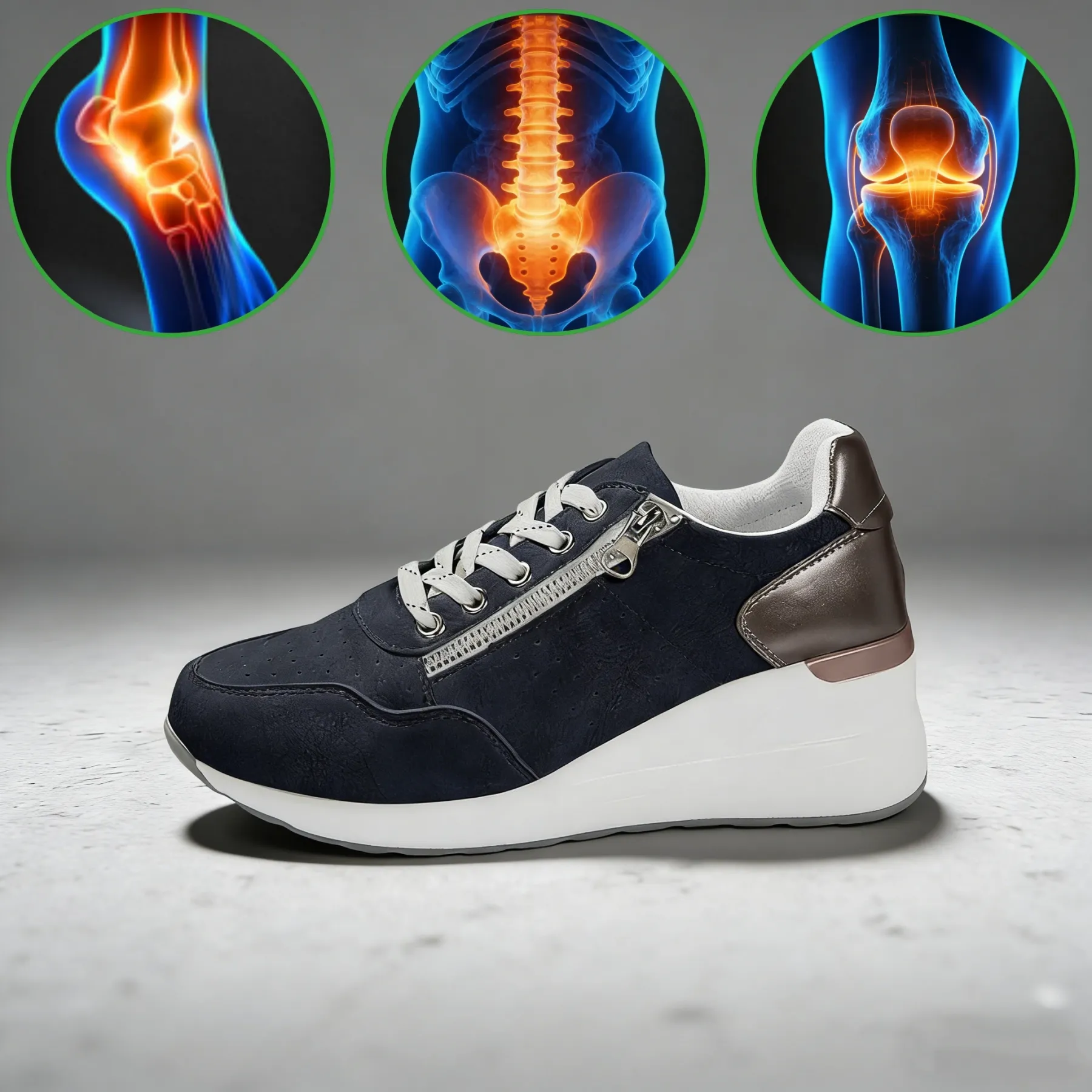 Riccicall® – Calzado ortopédico médico de diseño ergonómico que alivia el dolor de espalda, articulaciones y piernas.