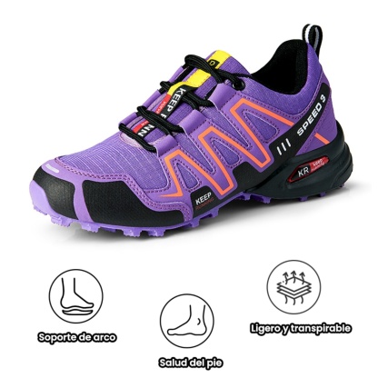 Zapatos ortopédicos diseñados ergonómicamente para dolores de espalda, articulaciones y pies: adecuados para todas las mujeres.