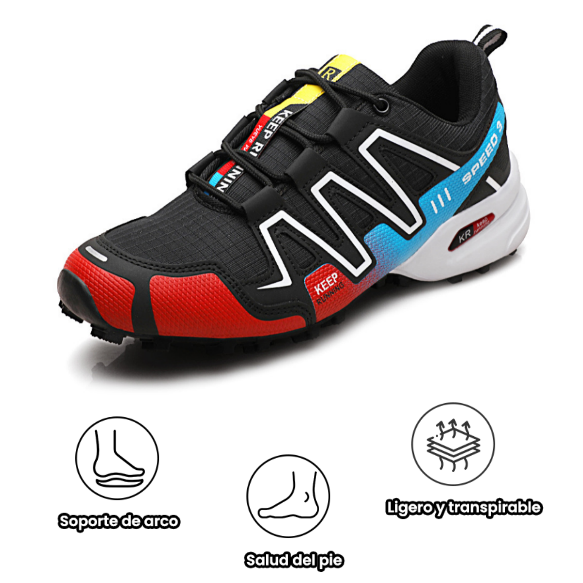 Zapatos ortopédicos de diseño ergonómico para dolores de espalda, articulaciones y pies - unisex