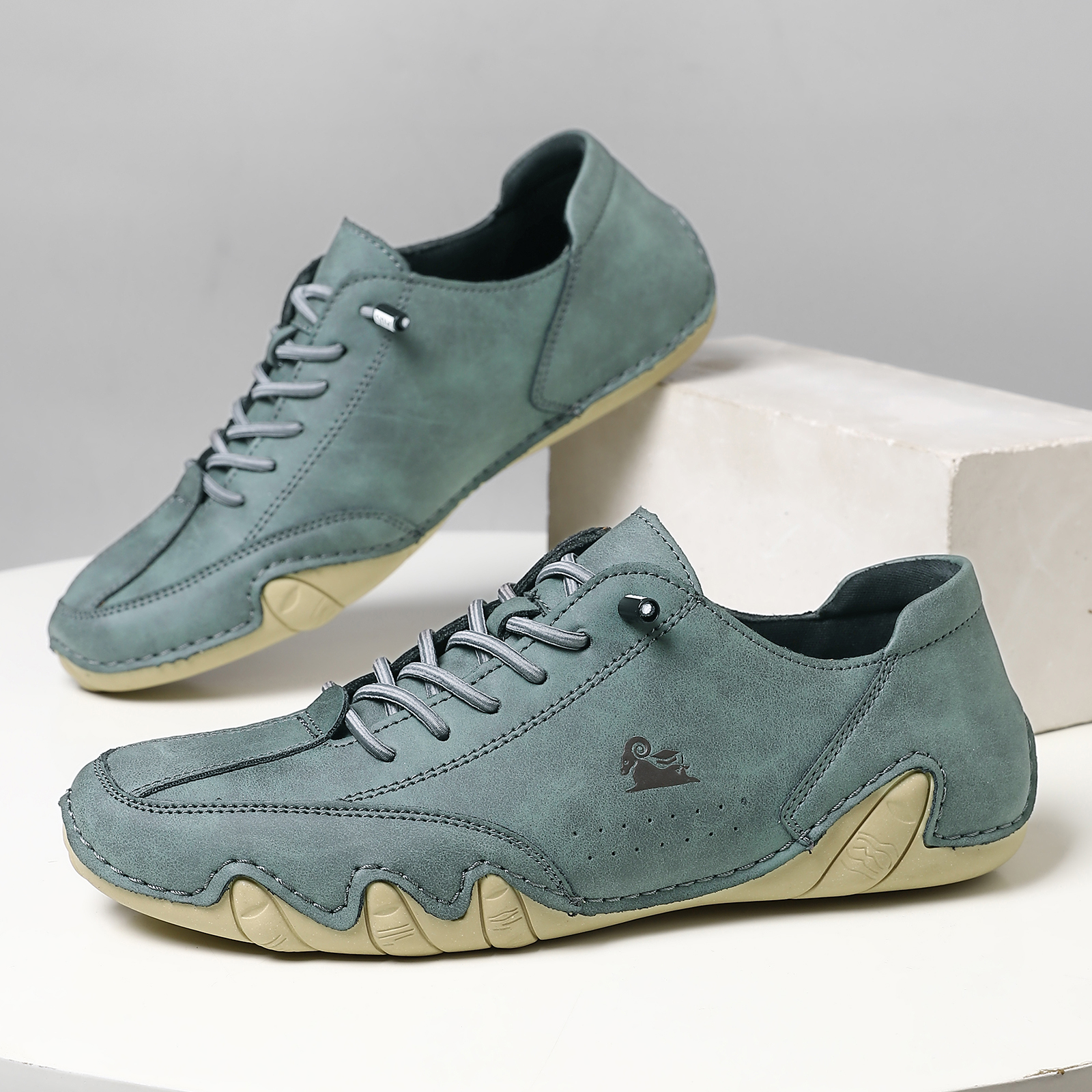 Riccicall® - Zapatos ortopédicos ergonómicos de piel, impermeables, alivian el dolor de pies - unisex