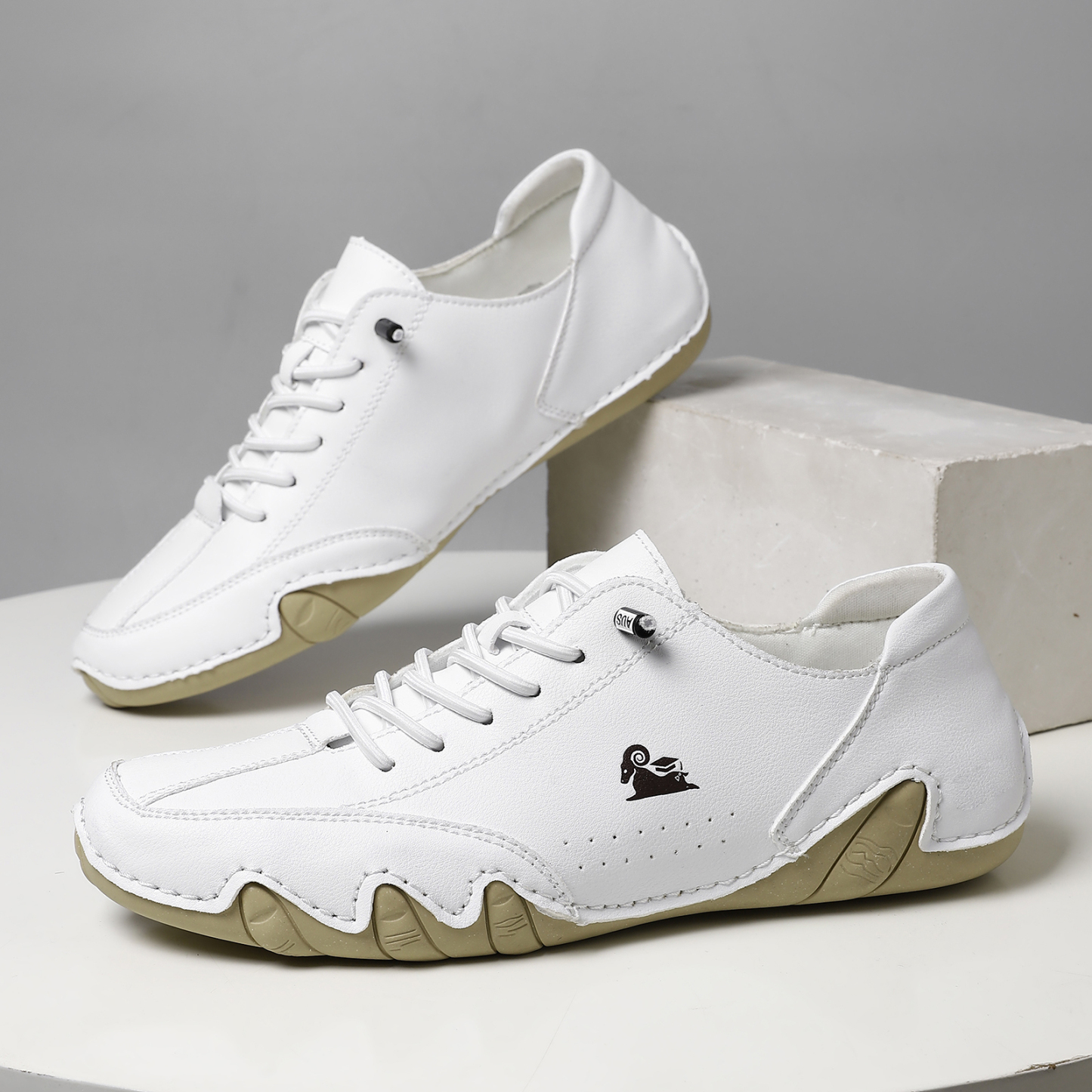 Riccicall® - Zapatos ortopédicos ergonómicos de piel, impermeables, alivian el dolor de pies - unisex