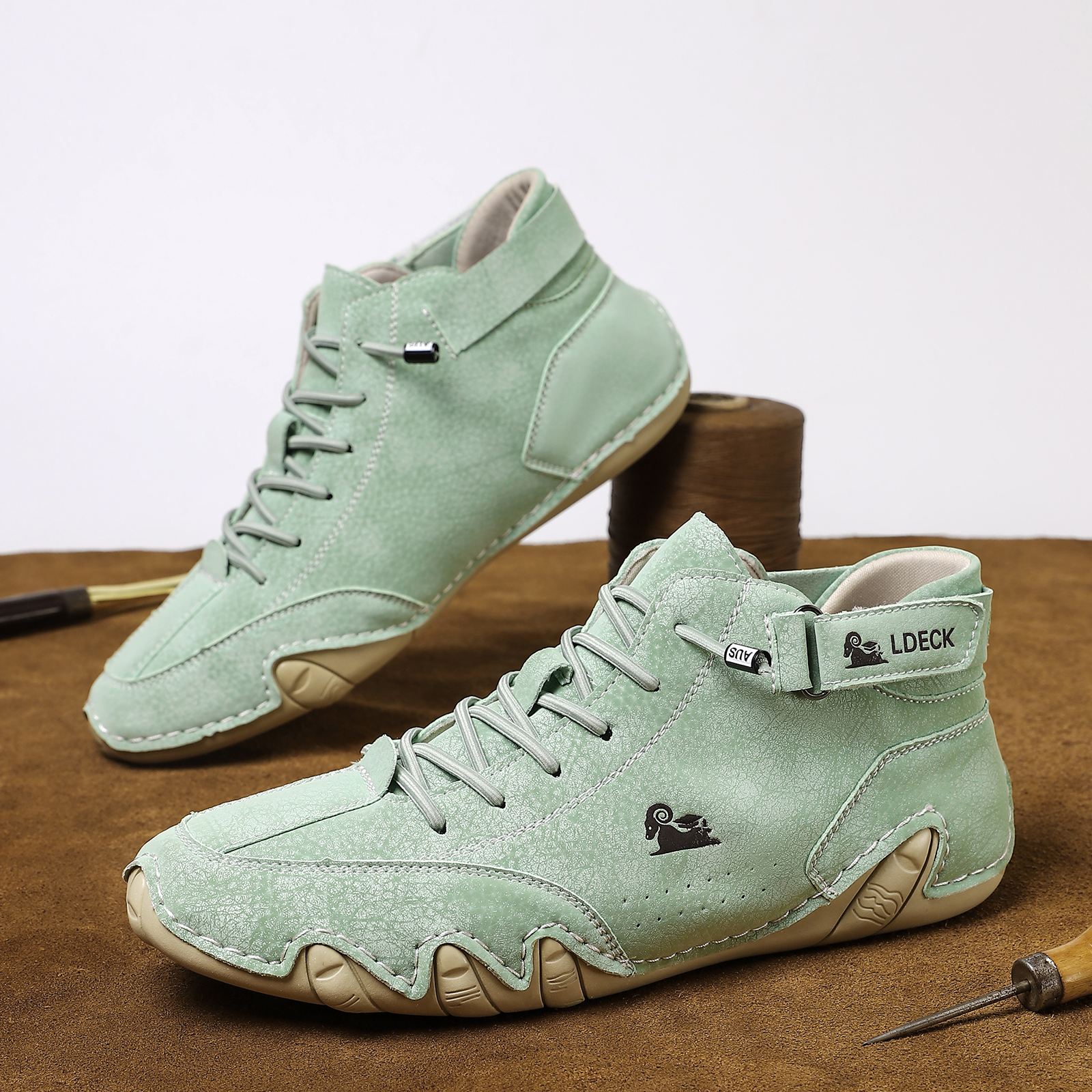 Riccicall® - Zapatos ortopédicos ergonómicos de piel, impermeables, alivian el dolor de pies - unisex