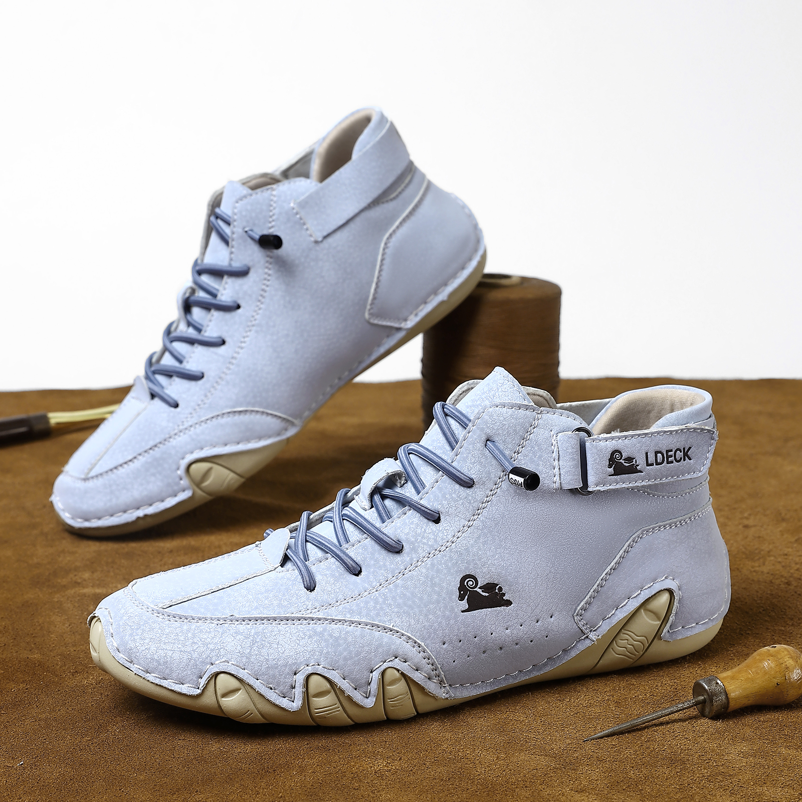 Riccicall® - Zapatos ortopédicos ergonómicos de piel, impermeables, alivian el dolor de pies - unisex