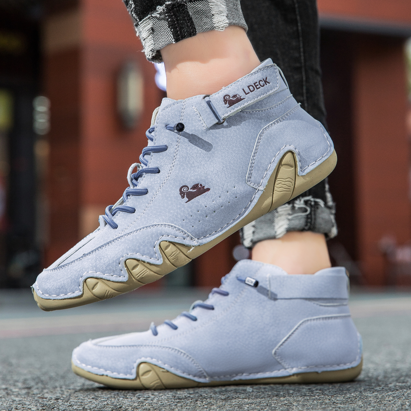 Riccicall® - Zapatos ortopédicos ergonómicos de piel, impermeables, alivian el dolor de pies - unisex