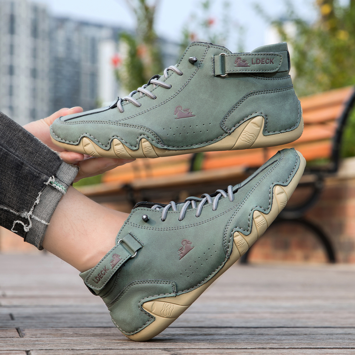 Riccicall® - Zapatos ortopédicos ergonómicos de piel, impermeables, alivian el dolor de pies - unisex