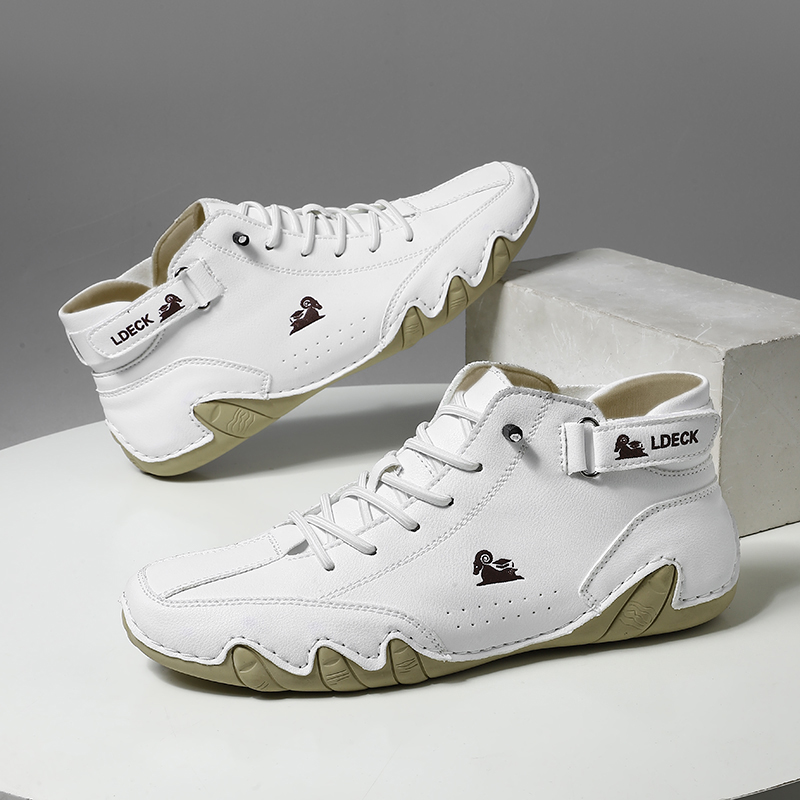 Riccicall® - Zapatos ortopédicos ergonómicos de piel, impermeables, alivian el dolor de pies - unisex