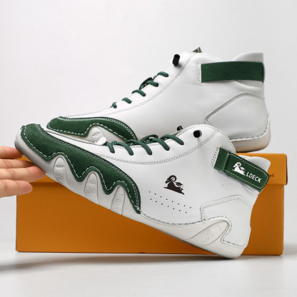 Riccicall® - Zapatos ortopédicos ergonómicos de piel, impermeables, alivian el dolor de pies - unisex