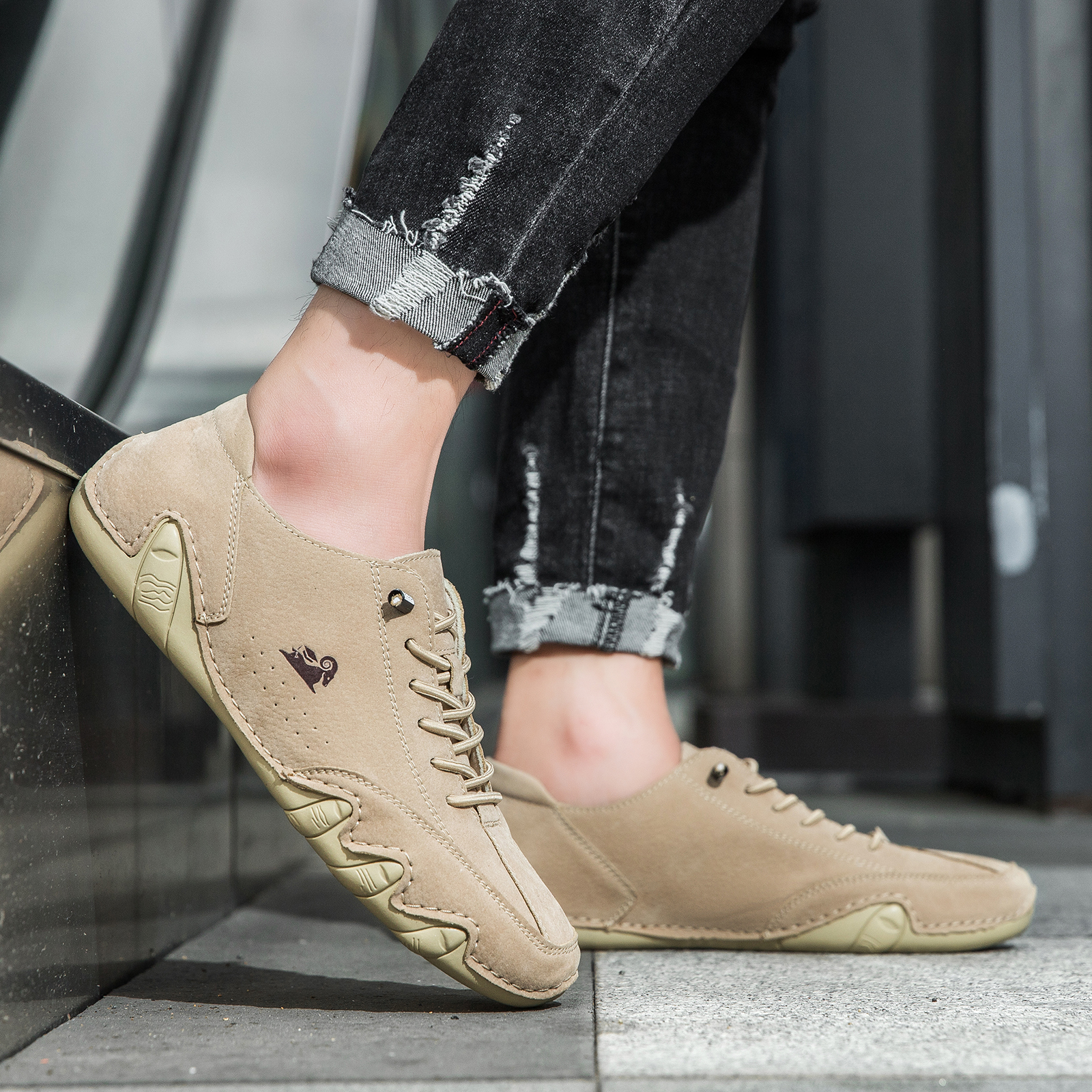 Riccicall® - Zapatos ortopédicos ergonómicos de piel, impermeables, alivian el dolor de pies - unisex