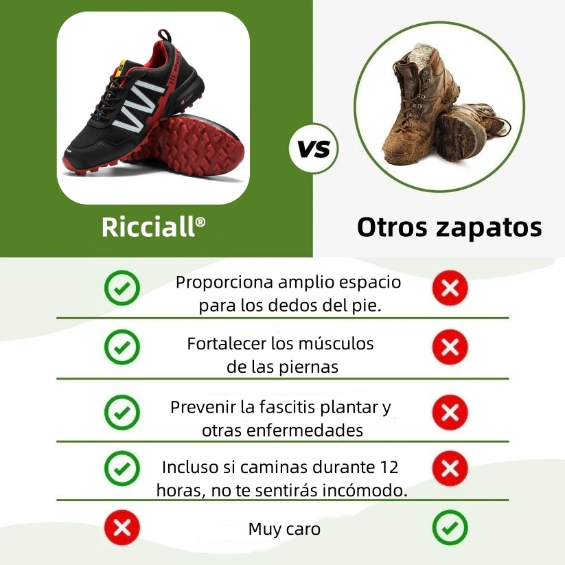 Zapatos ortopédicos diseñados ergonómicamente para dolores de espalda, articulaciones y pies (aptos para todos los hombres).