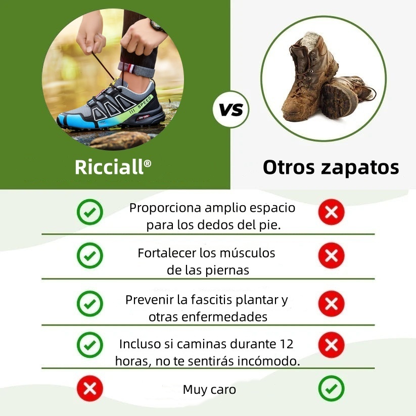 Zapatos ortopédicos de diseño ergonómico para dolores de espalda, articulaciones y pies - unisex