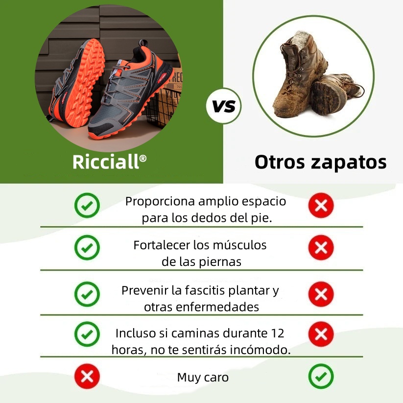 Zapatos ortopédicos de diseño ergonómico para dolores de espalda, articulaciones y pies - unisex