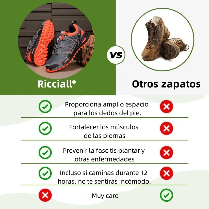 Zapatos ortopédicos de diseño ergonómico para dolores de espalda, articulaciones y pies - unisex