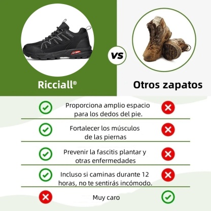 Zapatos ortopédicos diseñados ergonómicamente para dolores de espalda, articulaciones y pies (aptos para todos los hombres).