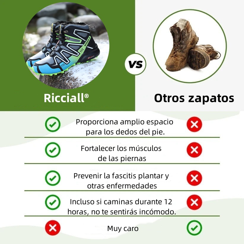 Zapatos ortopédicos de invierno unisex: diseñados ergonómicamente para aliviar el dolor de espalda, articulaciones y pies.