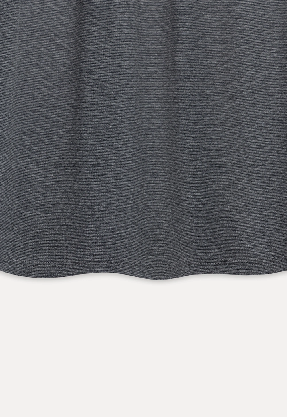 Relaxed Grey 2 Piece Outfit Long Sleeve Tee and Skirt