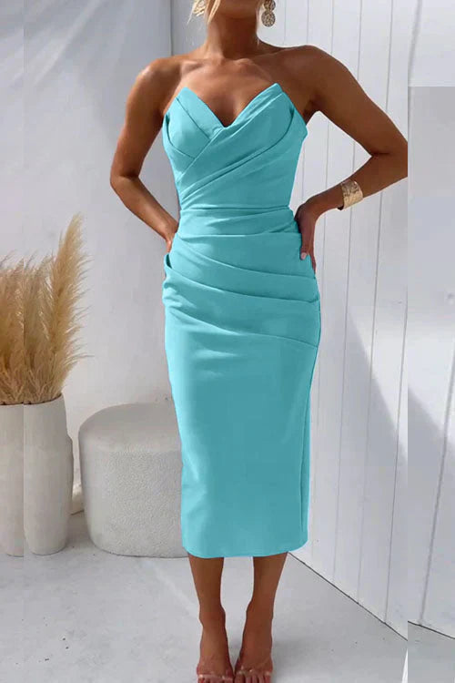 Backless Midi Dress