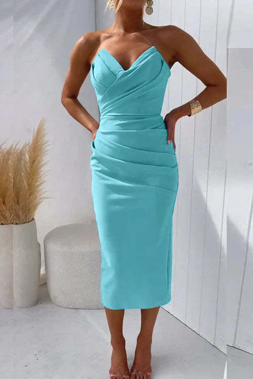 Backless Midi Dress