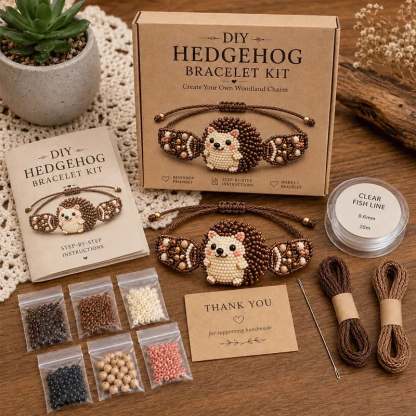 🐙DIY Beaded Bracelet Making Kit
