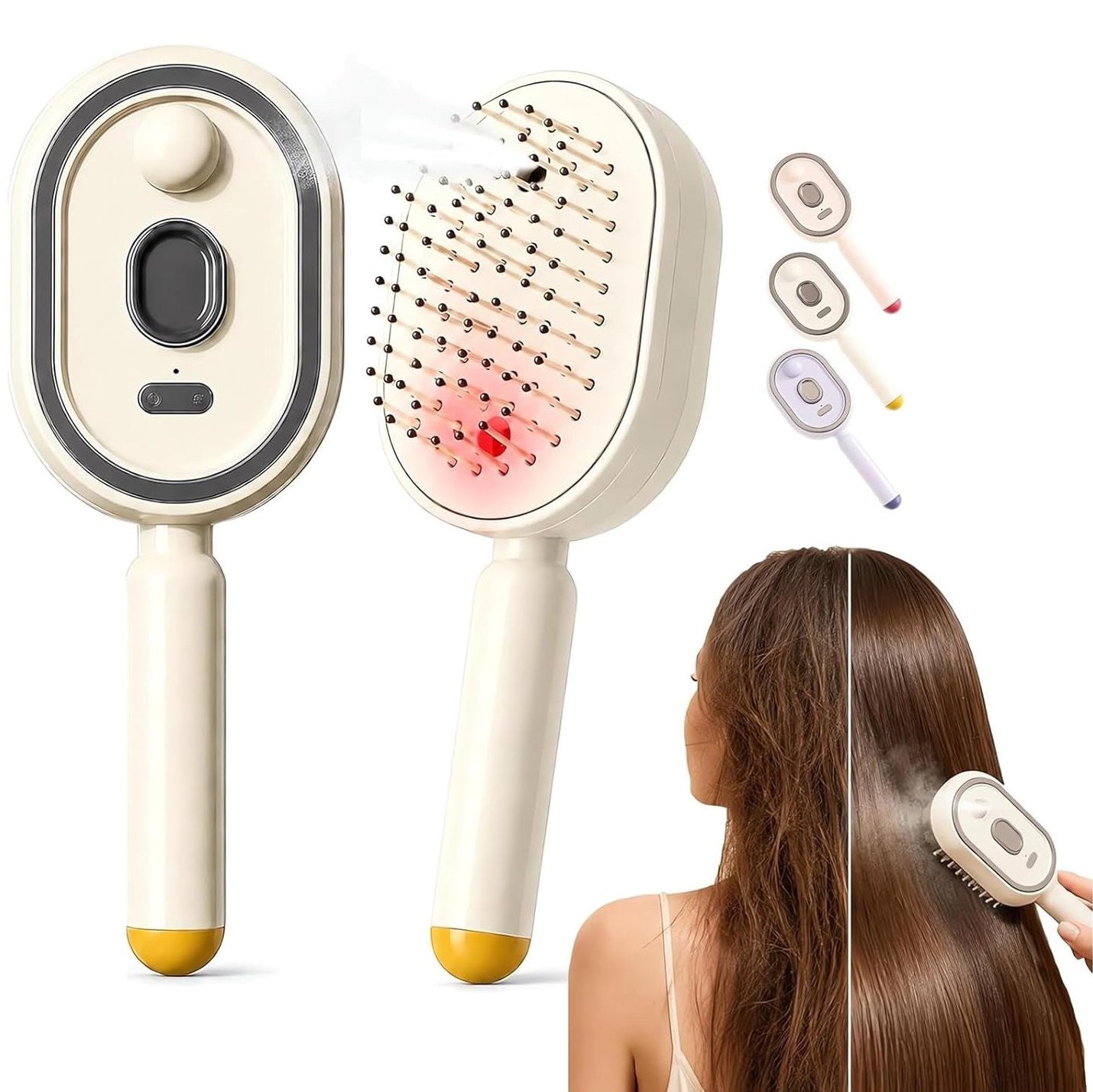 3-in-1 Electric Spray Massage & Self-Cleaning Brush
