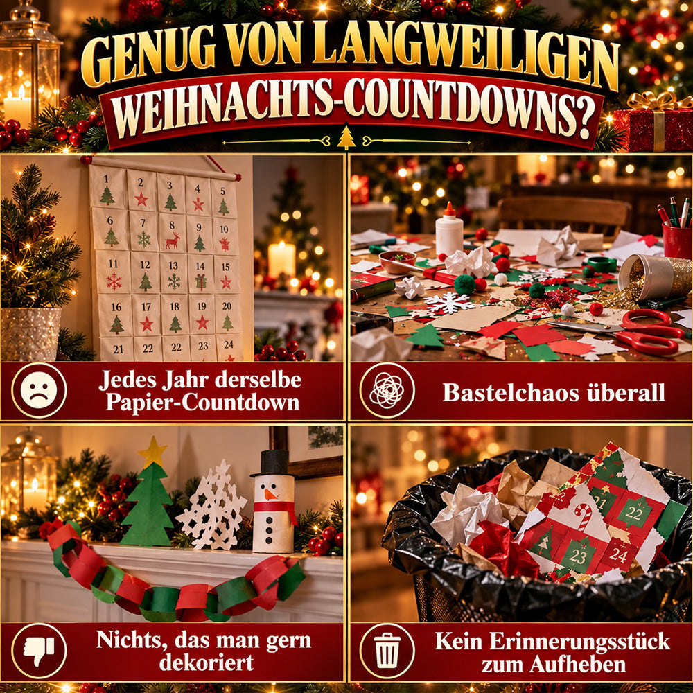 ⏳ Last day to save 49% – 🎄 24-Day Mini Christmas Decoration Advent Calendar