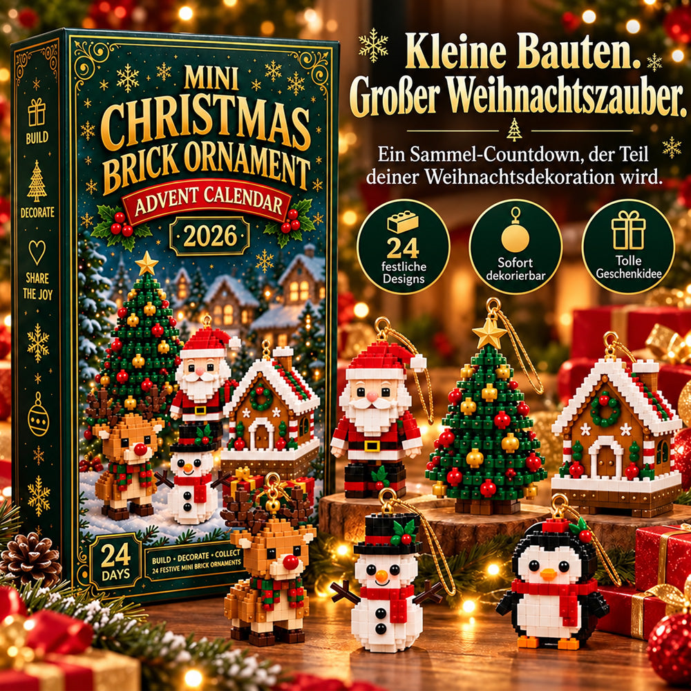 ⏳ Last day to save 49% – 🎄 24-Day Mini Christmas Decoration Advent Calendar