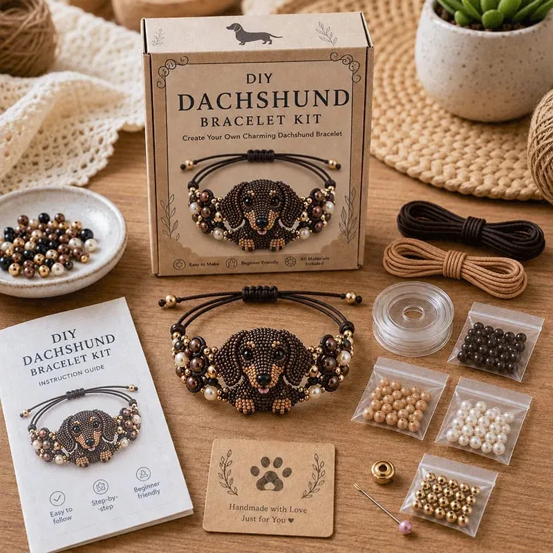 🐙DIY Beaded Bracelet Making Kit