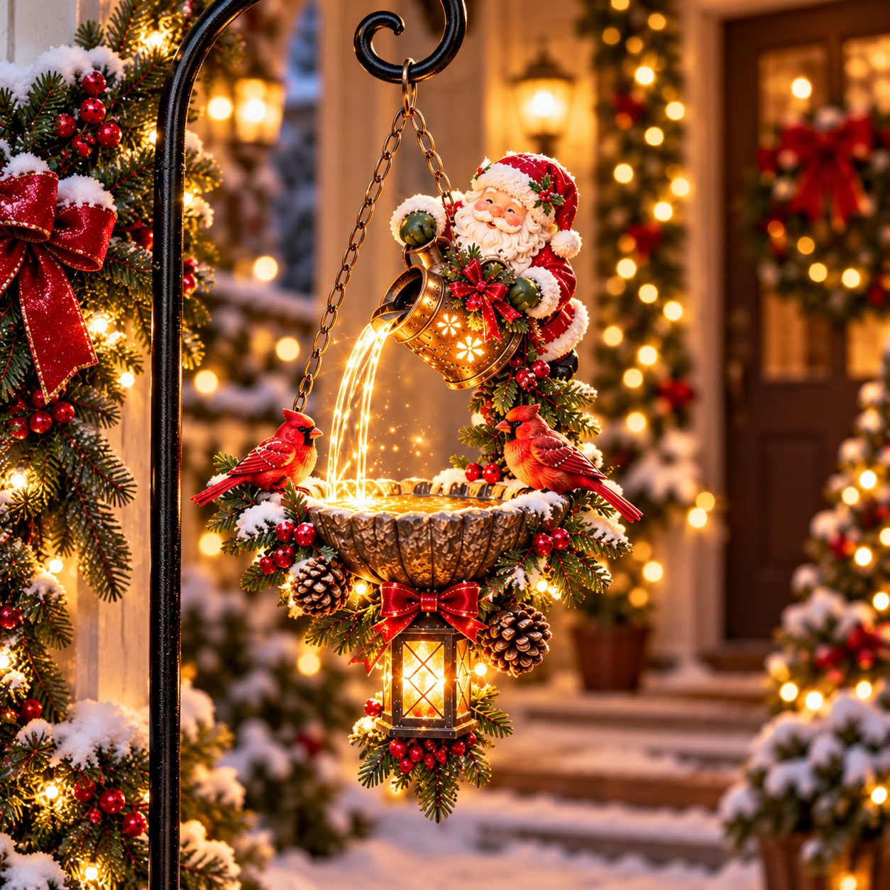🔥Last Day 50% OFF-🎄 Christmas Magic Pouring Light Hanging Collection