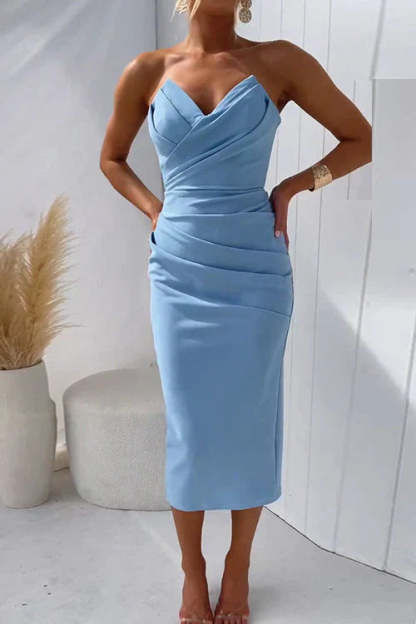 Backless Midi Dress