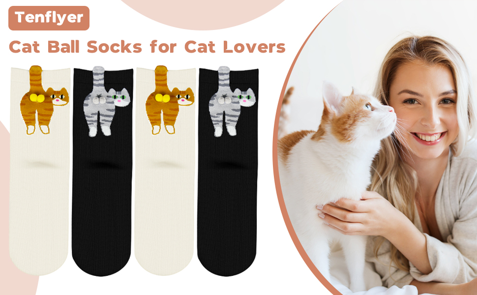 cat ball socks
