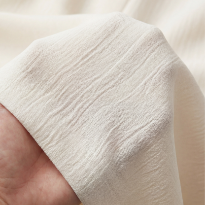 Gold Accent Wide Leg Trousers