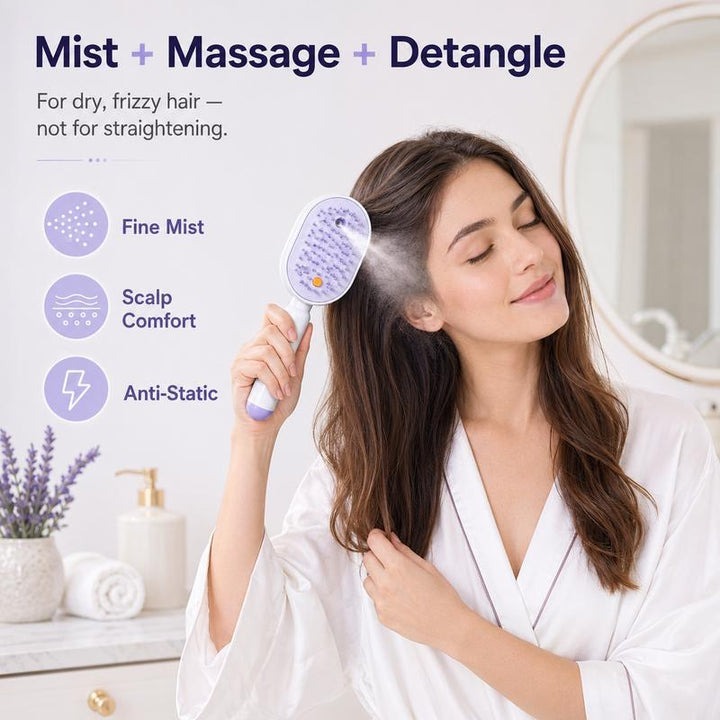 Detangling Brush with Scalp Massage | 50% OFF