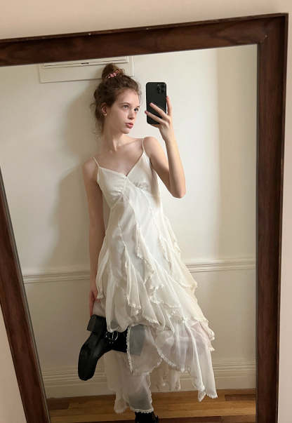 Sweet Satin Vintage Camellia Hair Clip