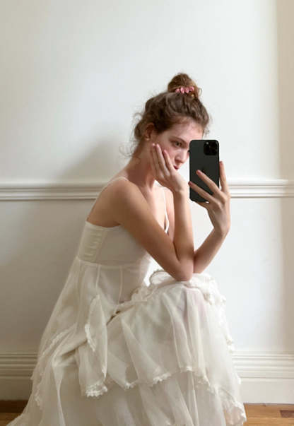 Sweet Satin Vintage Camellia Hair Clip