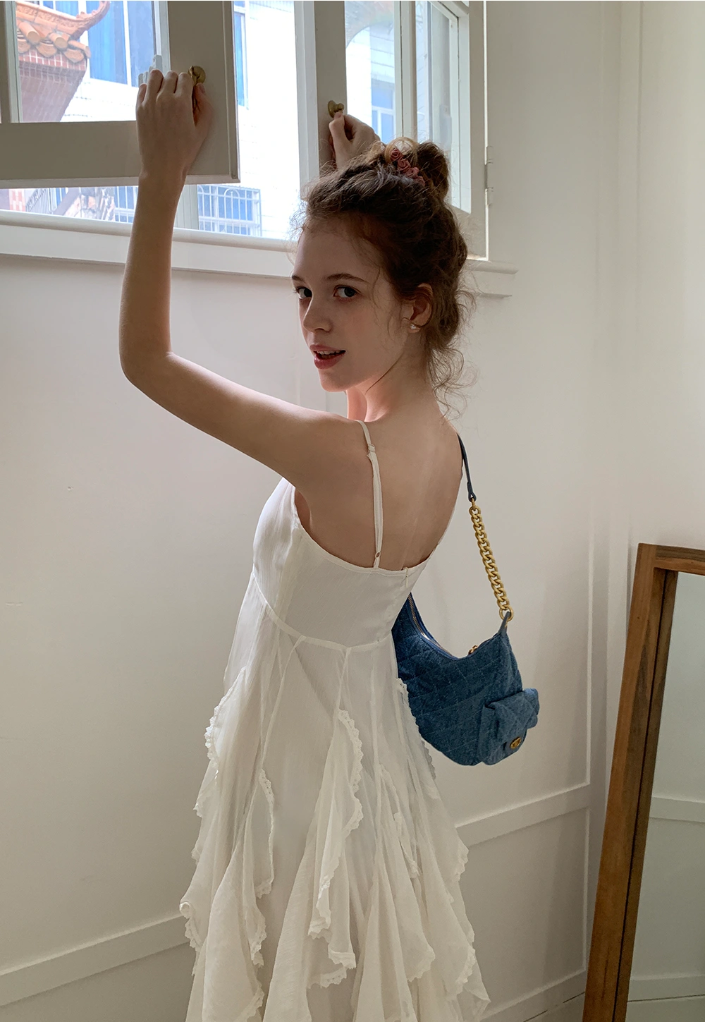 Sweet Satin Vintage Camellia Hair Clip